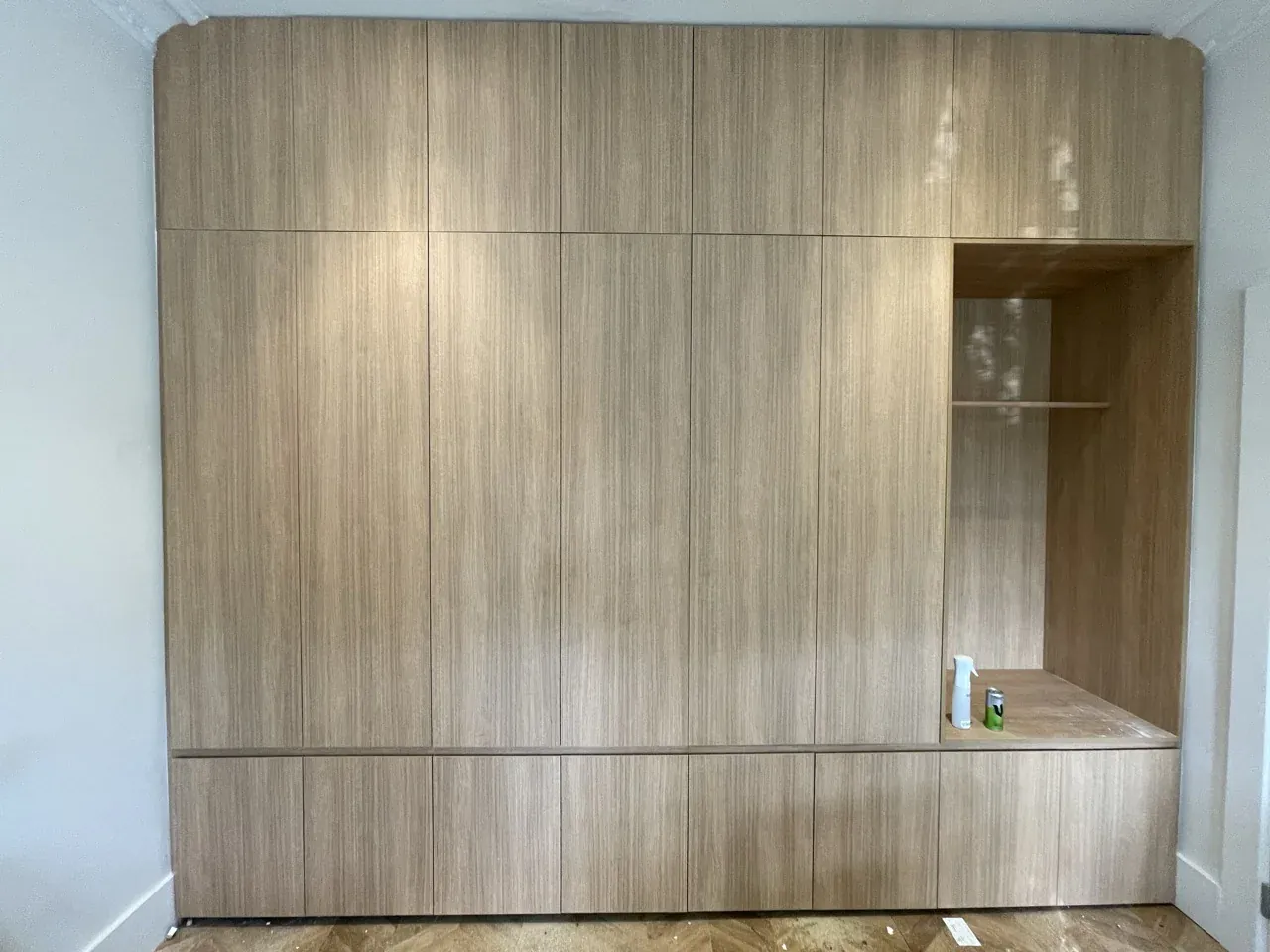 Completed Mosman wardrobe wall