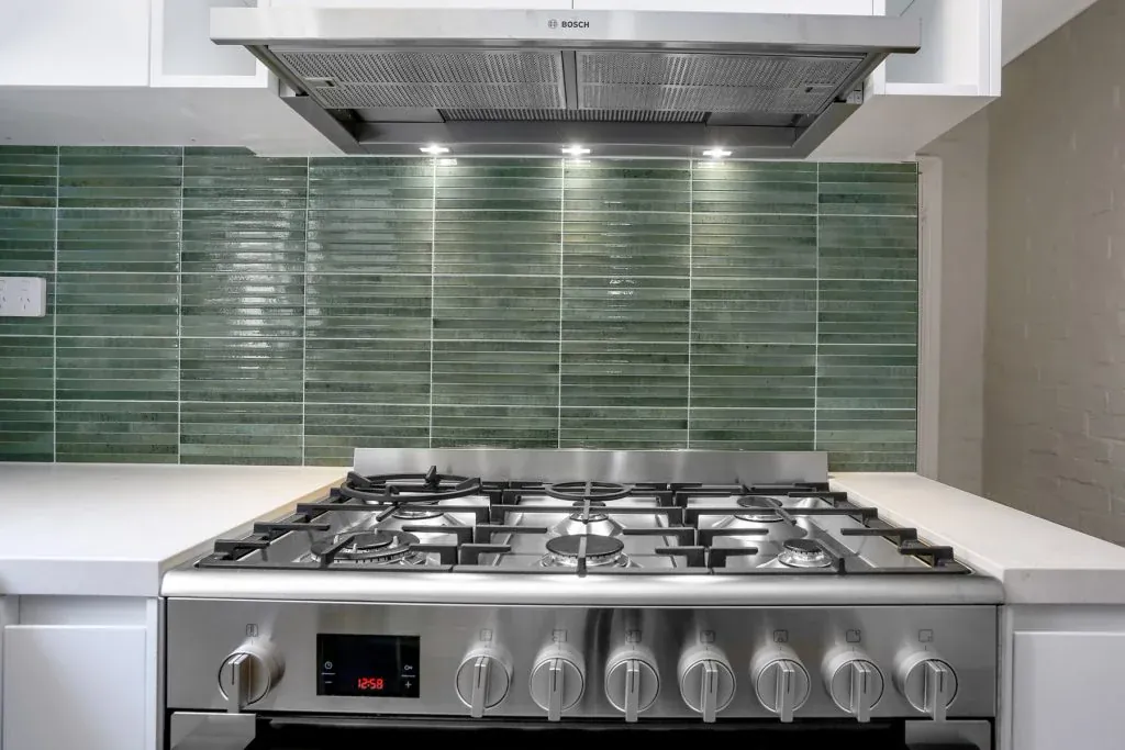 Glebe cooktop and splashback detail