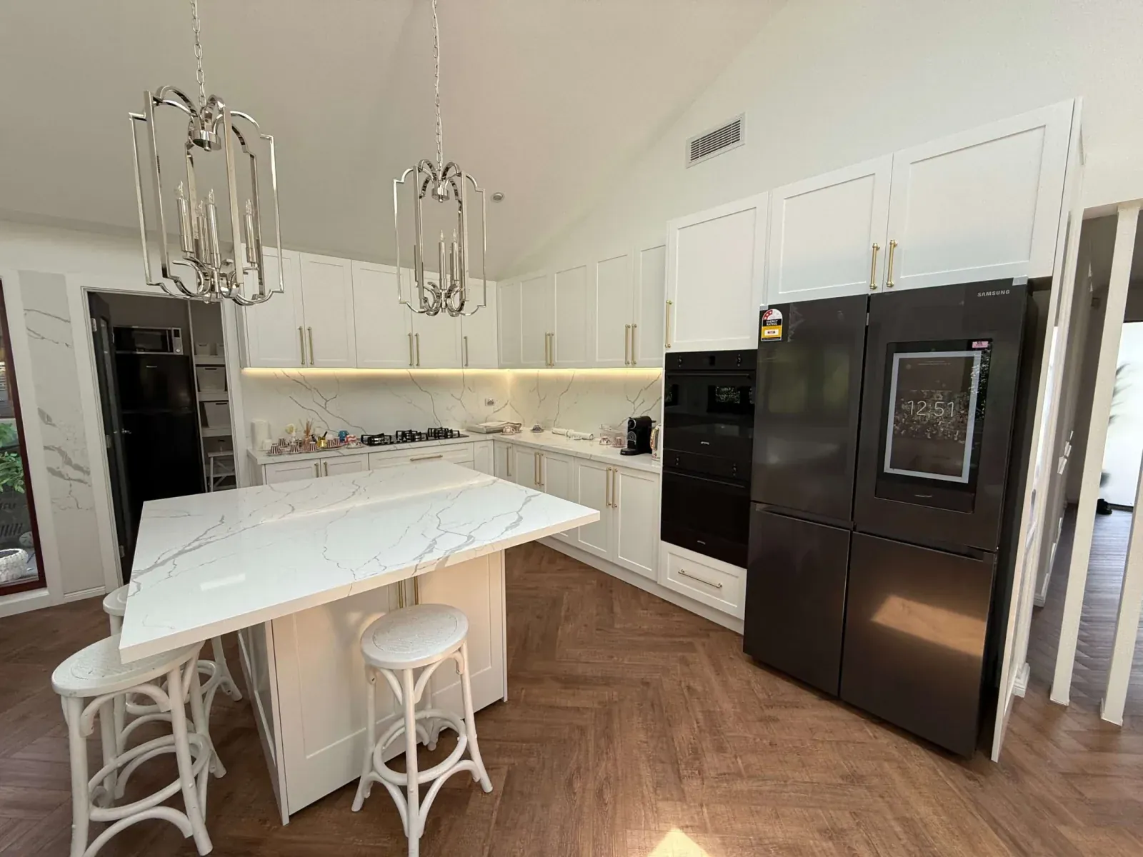 Finished Harrington Park kitchen joinery